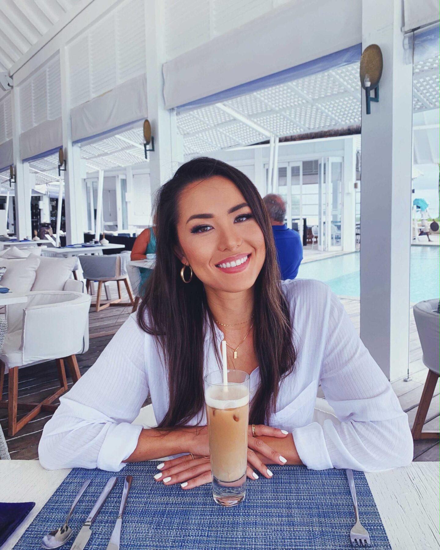 four seasons maldives, four seasons landaa giraavaru, four seasons blu restaurant, maldives, coffee, hapa